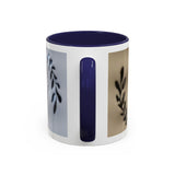 Blessed Accent Coffee Mug - 11oz & 15oz | Positive Vibes for Every Sip