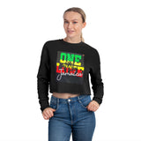 One Love Jamaica Cropped Sweatshirt - Cozy and Stylish Women's Apparel