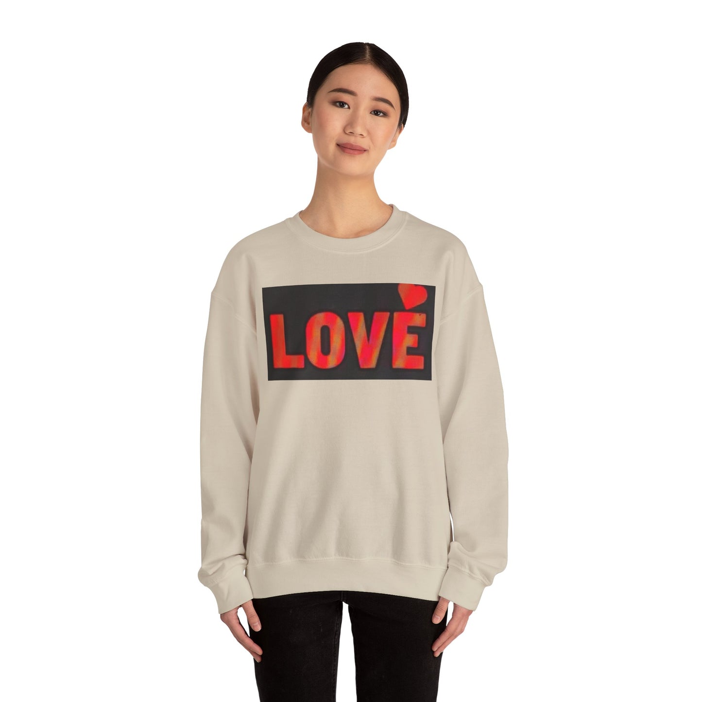 LOVE Unisex Crewneck Sweatshirt - Cozy Style for Special Occasions