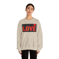LOVE Unisex Crewneck Sweatshirt - Cozy Style for Special Occasions