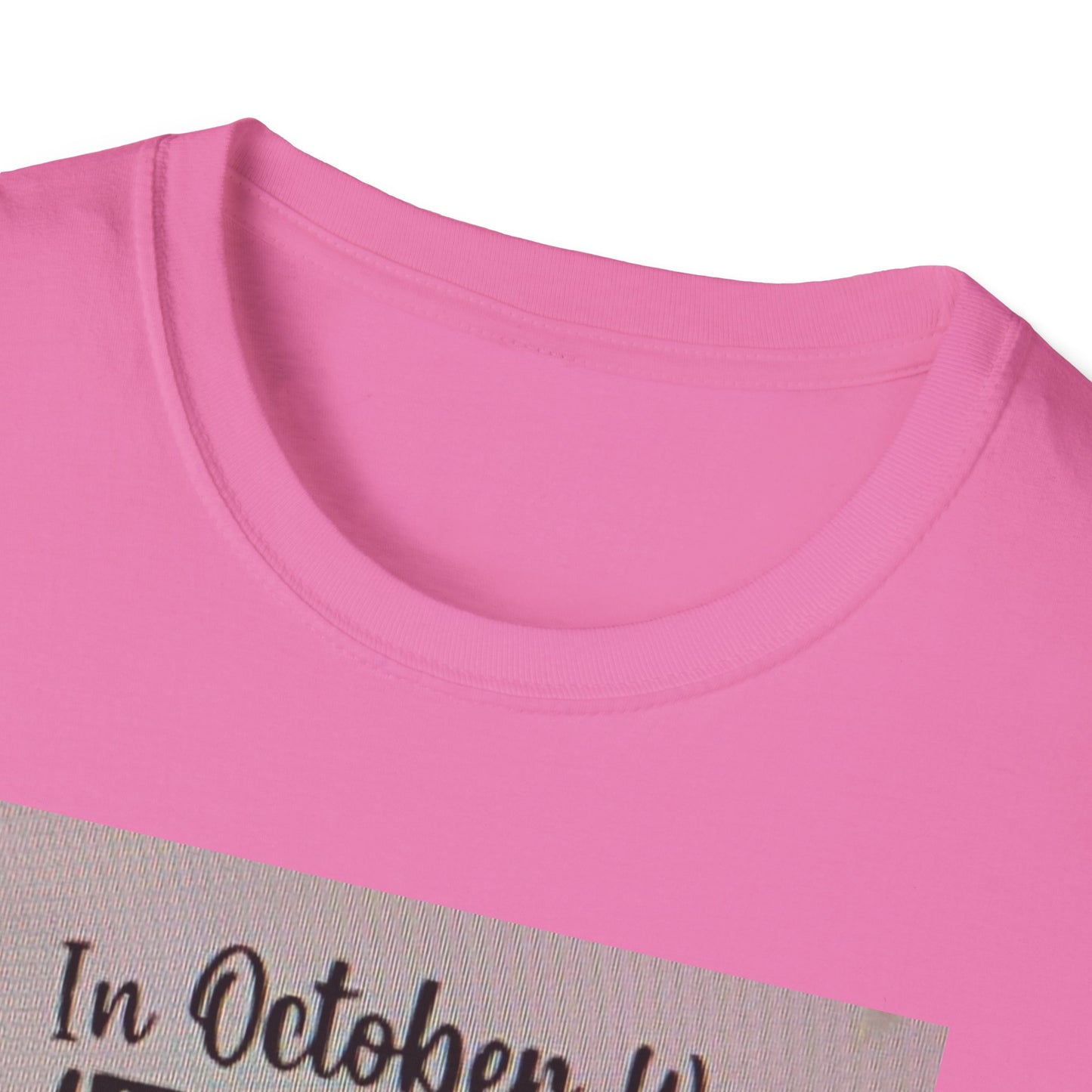 Breast Cancer Awareness Unisex Softstyle T-Shirt