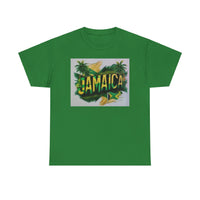 Jamaican Paradise Unisex Heavy Cotton Tee - Tropical Vibe T-Shirt
