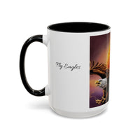 Super Bowl 2025 Eagle Accent Coffee Mug | Bold Design for Sports Fans