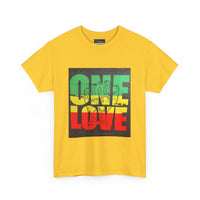 ONE LOVE Unisex Heavy Cotton Tee