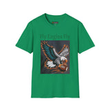 Victory Spirit Unisex Softstyle T-Shirt for Sports Enthusiasts, Game Day Shirt, Team Pride Tee, Super Bowl Game T-Shirt, Tailgate Apparel