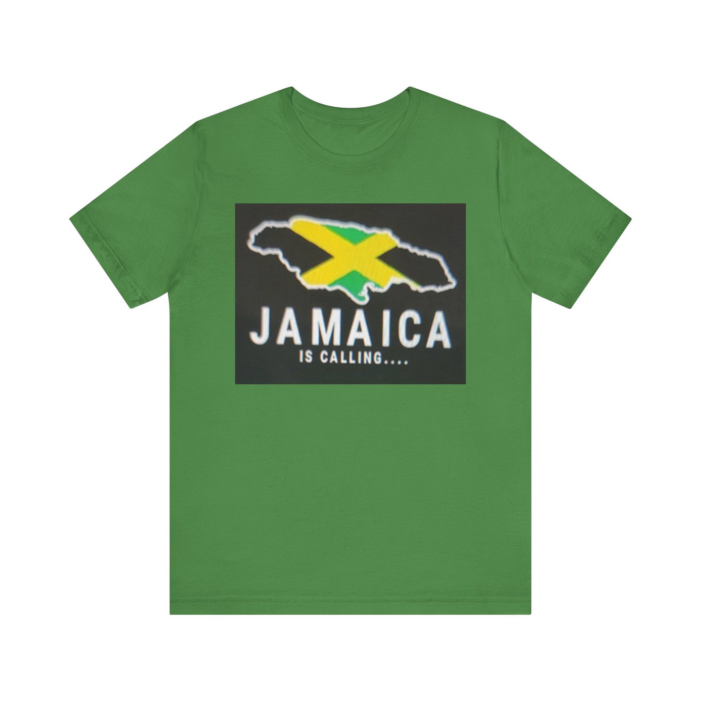 Jamaica Is Calling Unisex Jersey Tee - Casual Summer Vibe