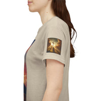 Sunset Hope Unisex Heavy Cotton Tee - Positive Inspirational Tshirt for Daily Wear, Church Gatherings, Casual Outings, Easter, Christmas -