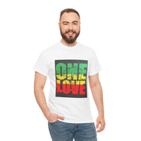 ONE LOVE Unisex Heavy Cotton Tee