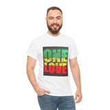 ONE LOVE Unisex Heavy Cotton Tee