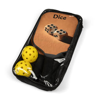Pickleball Paddle Set - Fun Sports Gear for Pickleball Lovers, Ideal for Game Days, Gifts, Outdoor Activities, Dice Design