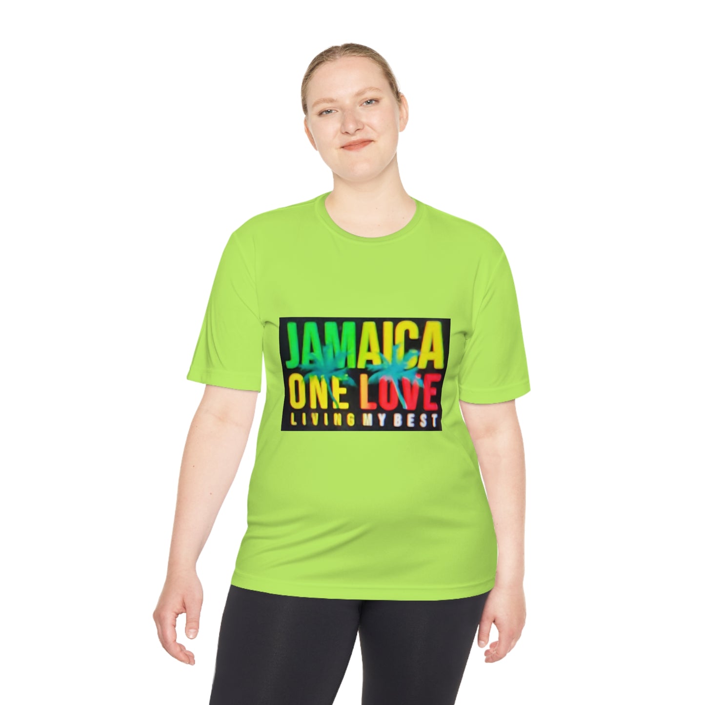 Jamaica One Love Unisex Moisture Wicking Tee