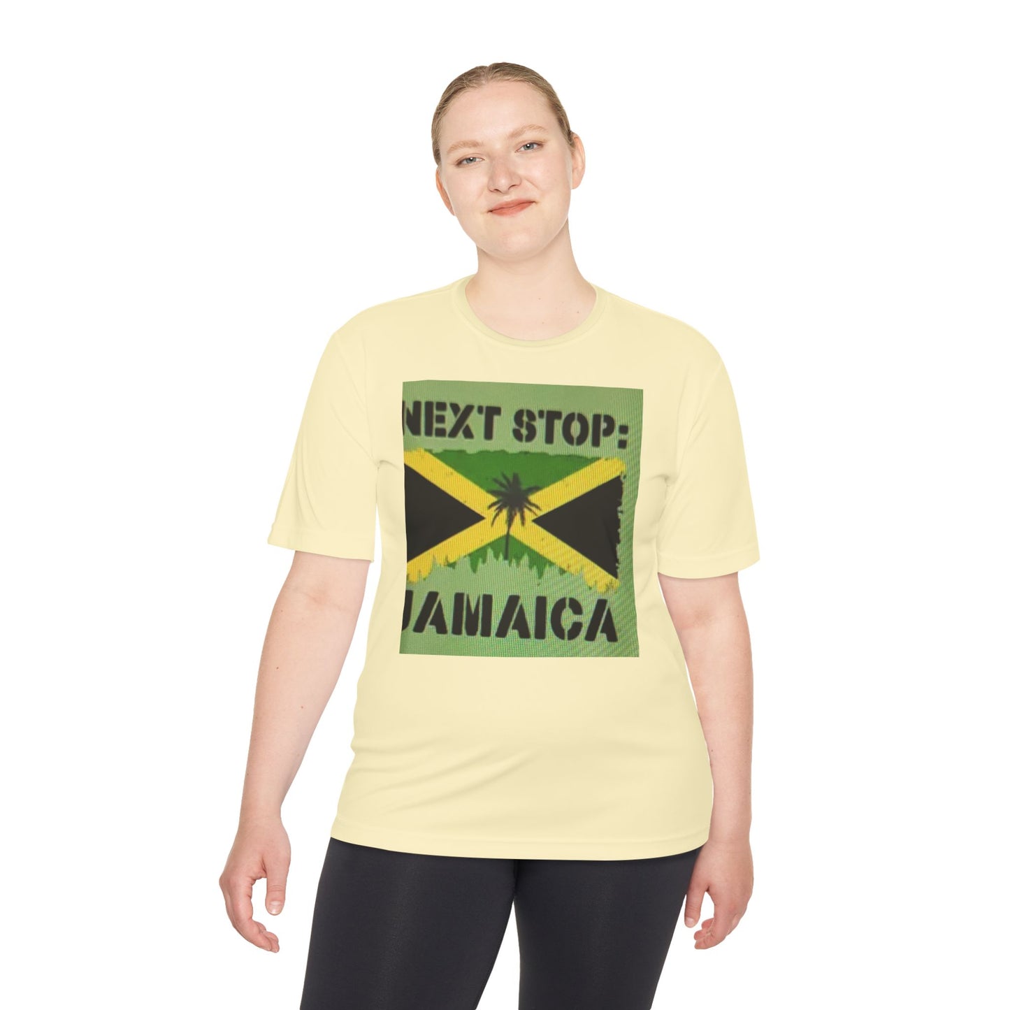 Jamaica Next Stop Unisex Moisture Wicking Tee