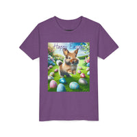 Easter Bunny Youth Tee, Spring T-Shirt for Kids