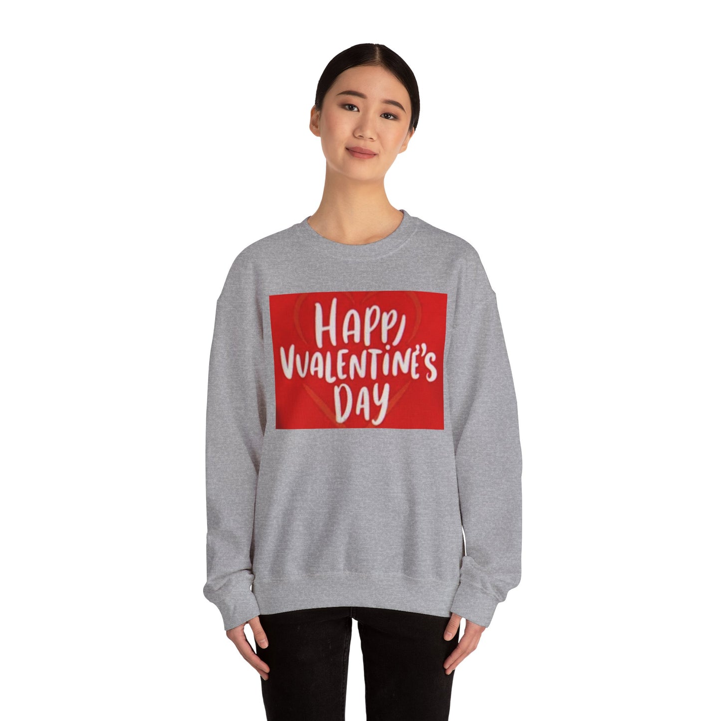 Happy Valentine's Day Unisex Crewneck Sweatshirt