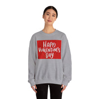 Happy Valentine's Day Unisex Crewneck Sweatshirt