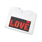 LOVE Unisex Crewneck Sweatshirt - Cozy Style for Special Occasions