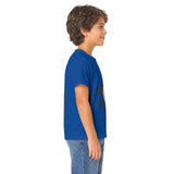 Kids Tee — "Stay Pawsitive" Cute Puppy Graphic