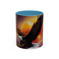 Super Bowl 2025 Eagle Accent Coffee Mug | Bold Design for Sports Fans