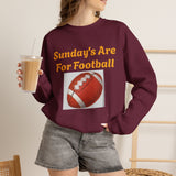 Sunday's Are For Football Crewneck Sweatshirt