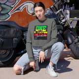 One Love Jamaica Cropped Sweatshirt - Cozy and Stylish Women's Apparel