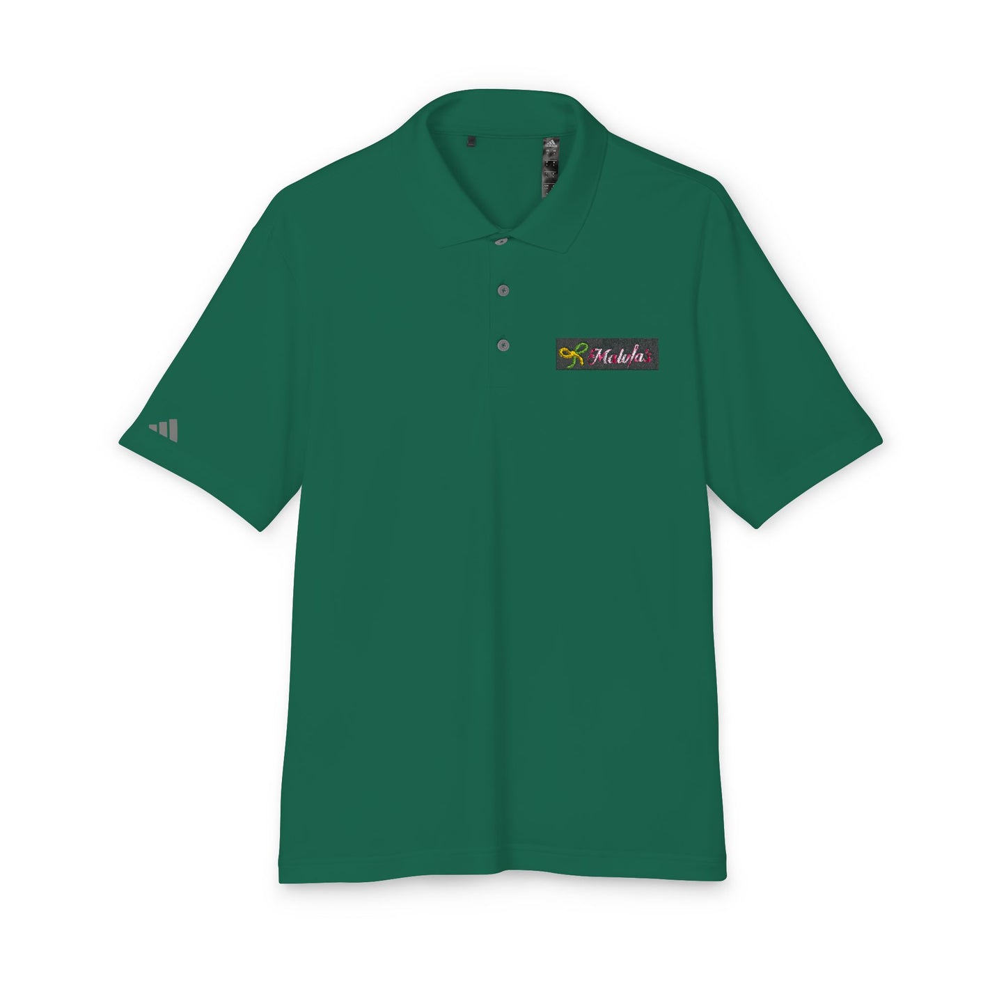 Athletic Polo Shirt, Adidas Unisex Performance Polo by MALVIA'S, Sports Apparel, Golf Clothing, Tennis Attire, Active Wear, Workout Top