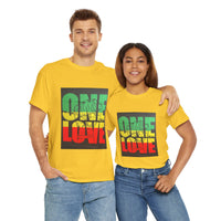 ONE LOVE Unisex Heavy Cotton Tee