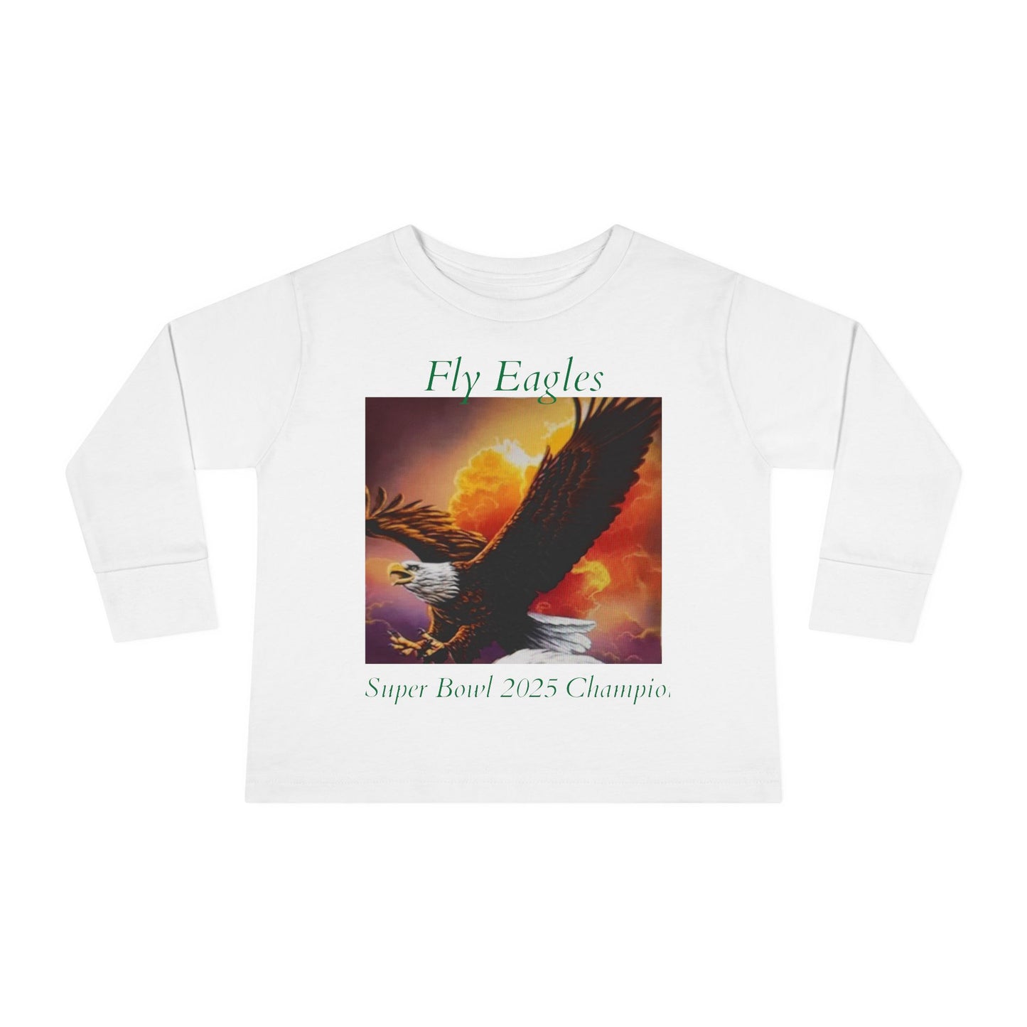 Eagles Super Bowl 2025 Champions Toddler Tee
