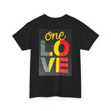 Valentine's Day SALE - ONE  LOVE Unisex Heavy Cotton Tee