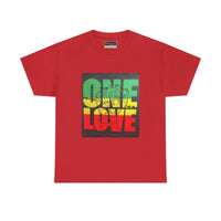ONE LOVE Unisex Heavy Cotton Tee
