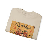 THANKFUL * GRATEFUL *  BLESSED Unisex Heavy Blend™ Crewneck Sweatshirt
