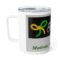 MALVIA'S Insulated Coffee Mug - Motivate Educate Cultivate