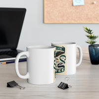 Eagle Lover's Ceramic Mug, 11oz, 15oz, Gift for Birdwatchers, Coffee Enthusiasts, Nature Lovers, Unique Home Decor