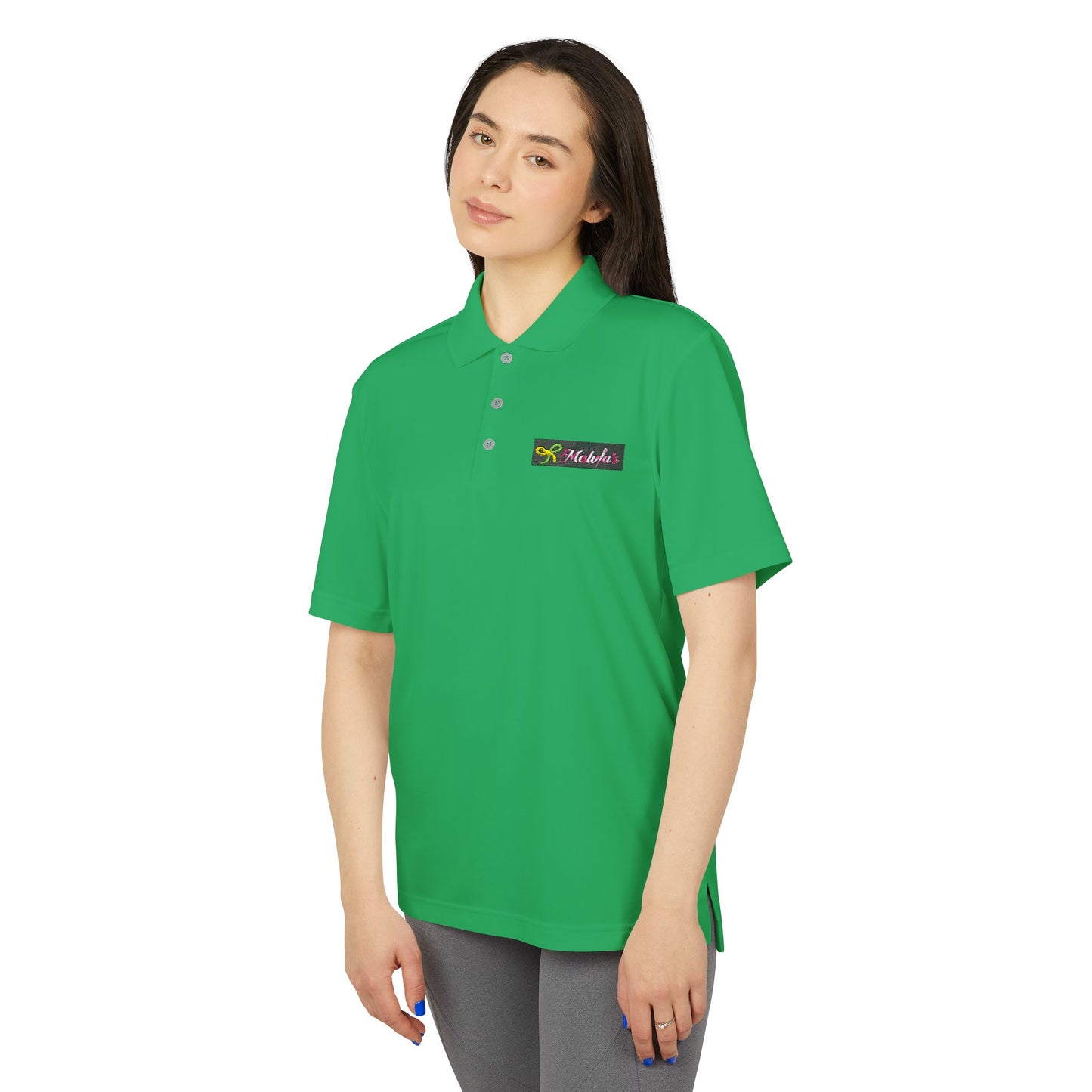 Athletic Polo Shirt, Adidas Unisex Performance Polo by MALVIA'S, Sports Apparel, Golf Clothing, Tennis Attire, Active Wear, Workout Top