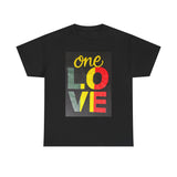 Valentine's Day SALE - ONE LOVE Unisex Heavy Cotton Tee