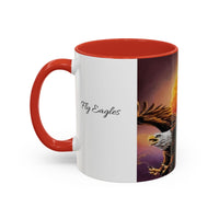 Super Bowl 2025 Eagle Accent Coffee Mug | Bold Design for Sports Fans