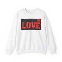LOVE Unisex Crewneck Sweatshirt - Cozy Style for Special Occasions