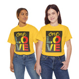 ONE LOVE Unisex Tee - Sustainable Cotton Comfort