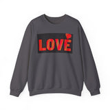 LOVE Unisex Crewneck Sweatshirt - Cozy Style for Special Occasions