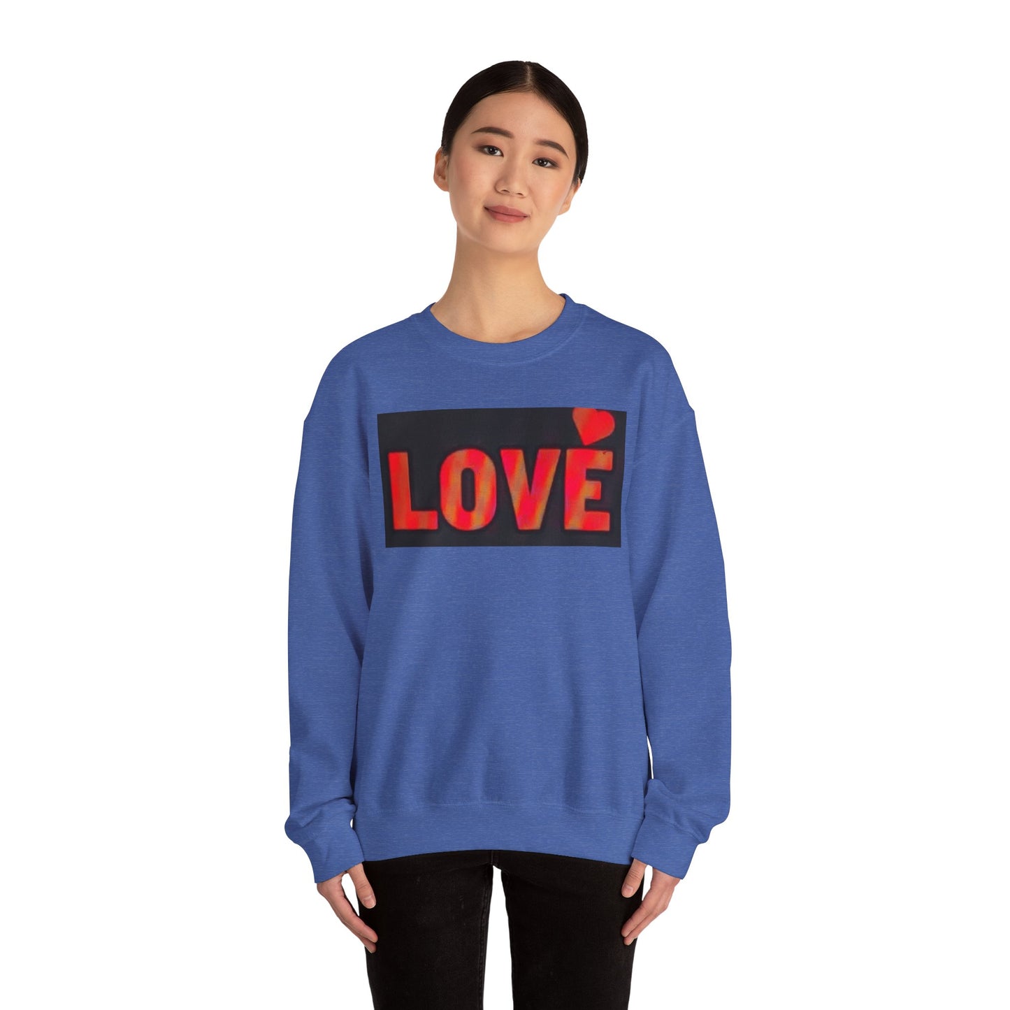 LOVE Unisex Crewneck Sweatshirt - Cozy Style for Special Occasions