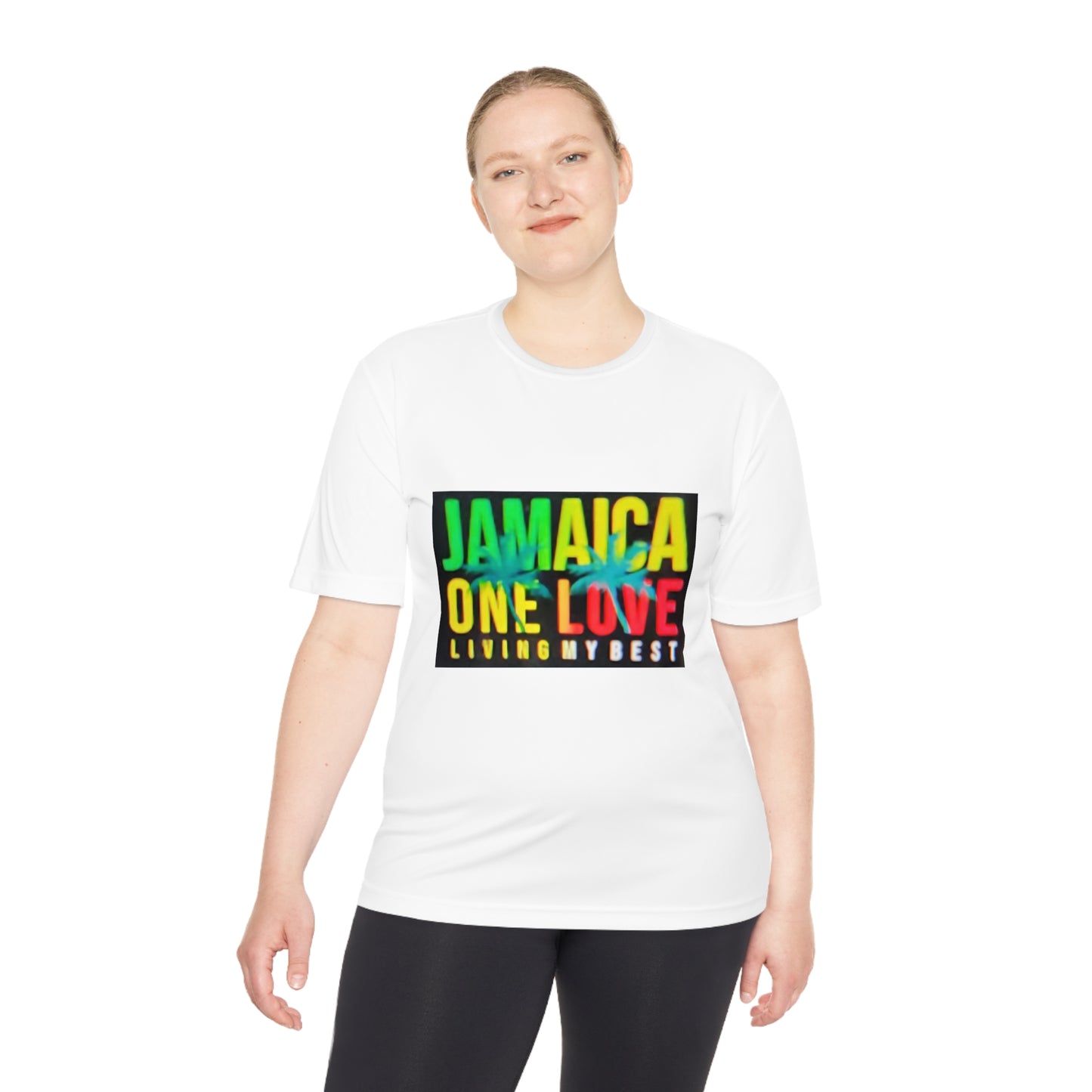 Jamaica One Love Unisex Moisture Wicking Tee