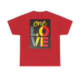 Valentine's Day SALE - ONE LOVE Unisex Heavy Cotton Tee