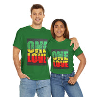 ONE LOVE Unisex Heavy Cotton Tee