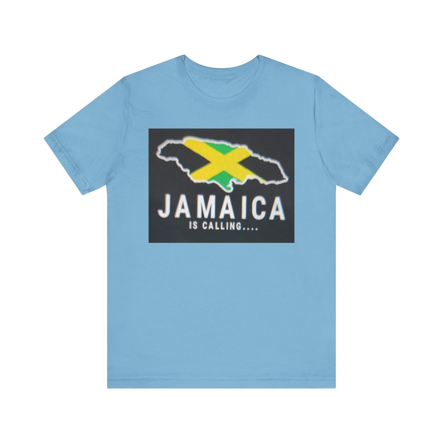 Jamaica Is Calling Unisex Jersey Tee - Casual Summer Vibe