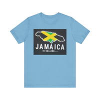 Jamaica Is Calling Unisex Jersey Tee - Casual Summer Vibe