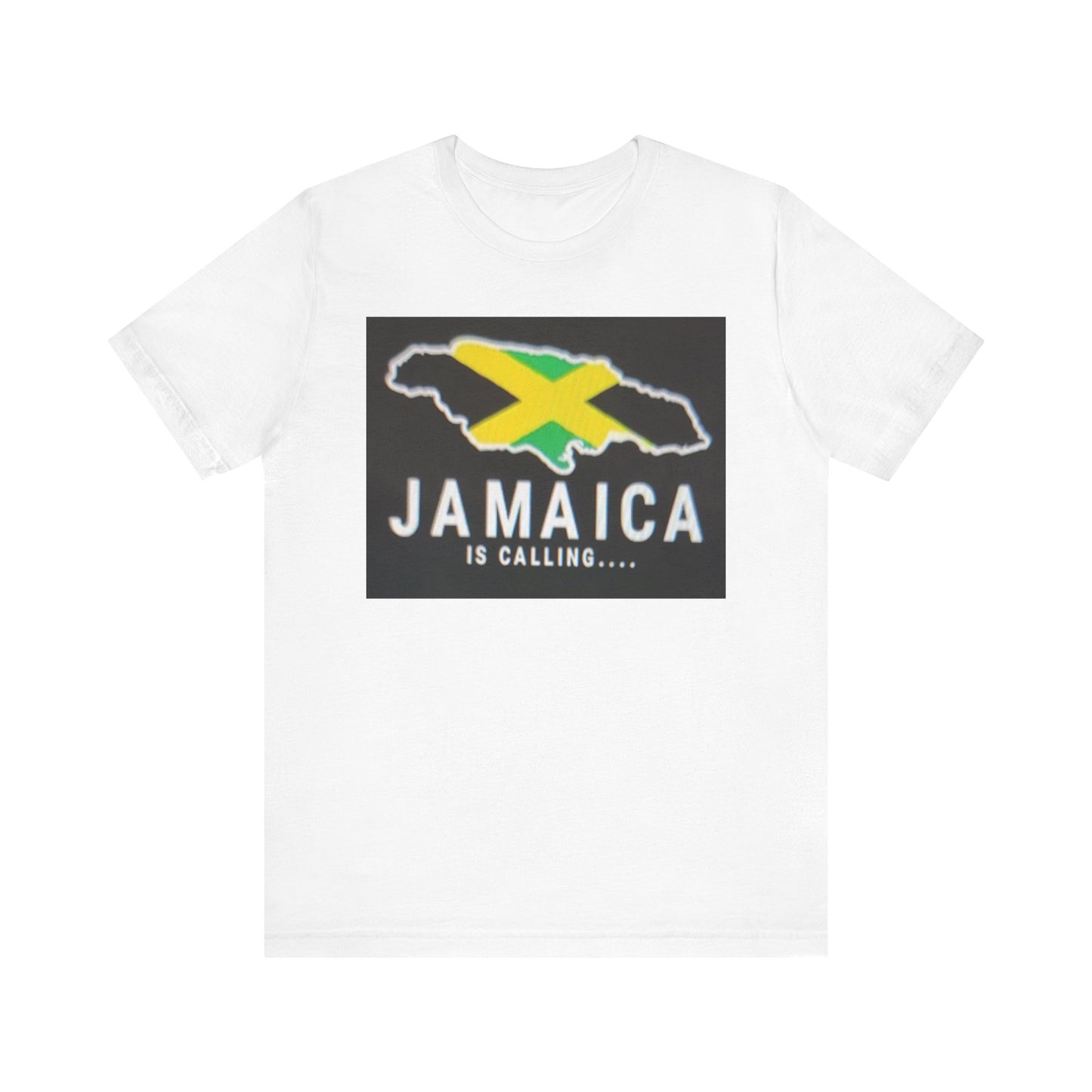 Jamaica Is Calling Unisex Jersey Tee - Casual Summer Vibe
