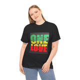 ONE LOVE Unisex Heavy Cotton Tee
