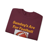 Sunday's Are For Football Crewneck Sweatshirt