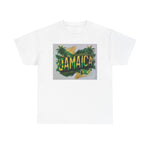 Jamaican Paradise Unisex Heavy Cotton Tee - Tropical Vibe T-Shirt