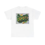 Jamaican Paradise Unisex Heavy Cotton Tee - Tropical Vibe T-Shirt