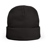 I Love Football Embroidered Knit Beanie — Football Fan Winter Hat